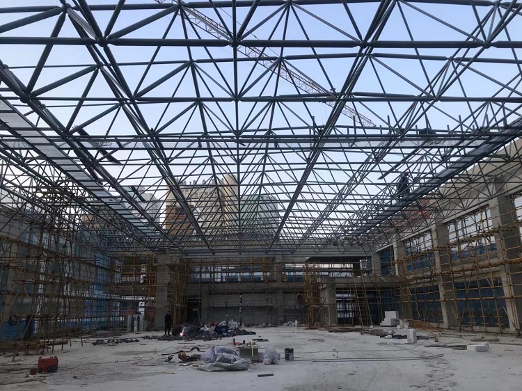 海伦福州第一附属小学体育馆网架